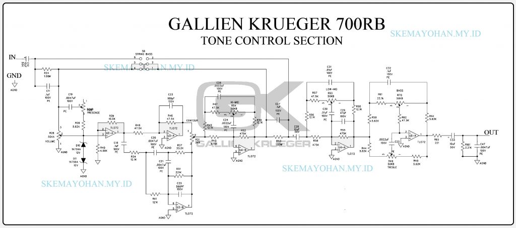 TONE CONTROL GALLIEN KRUEGER