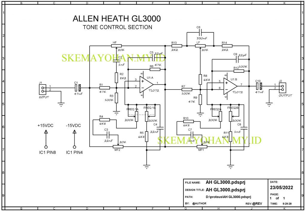 TONE CONTROL ALLEN HEATH