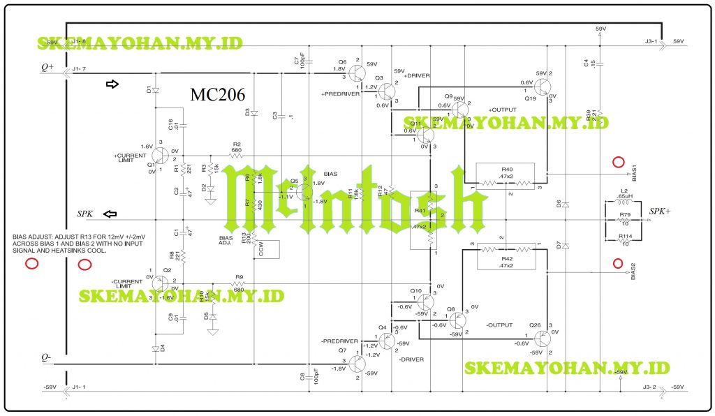 POWER AMPLIFIER SIMETRIS MCINTOSH